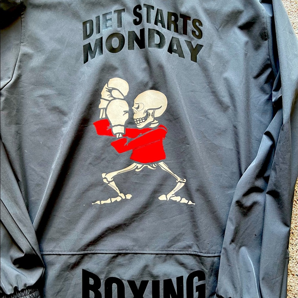 Diet Starts Monday “Boxing Club” Hoodie XL
